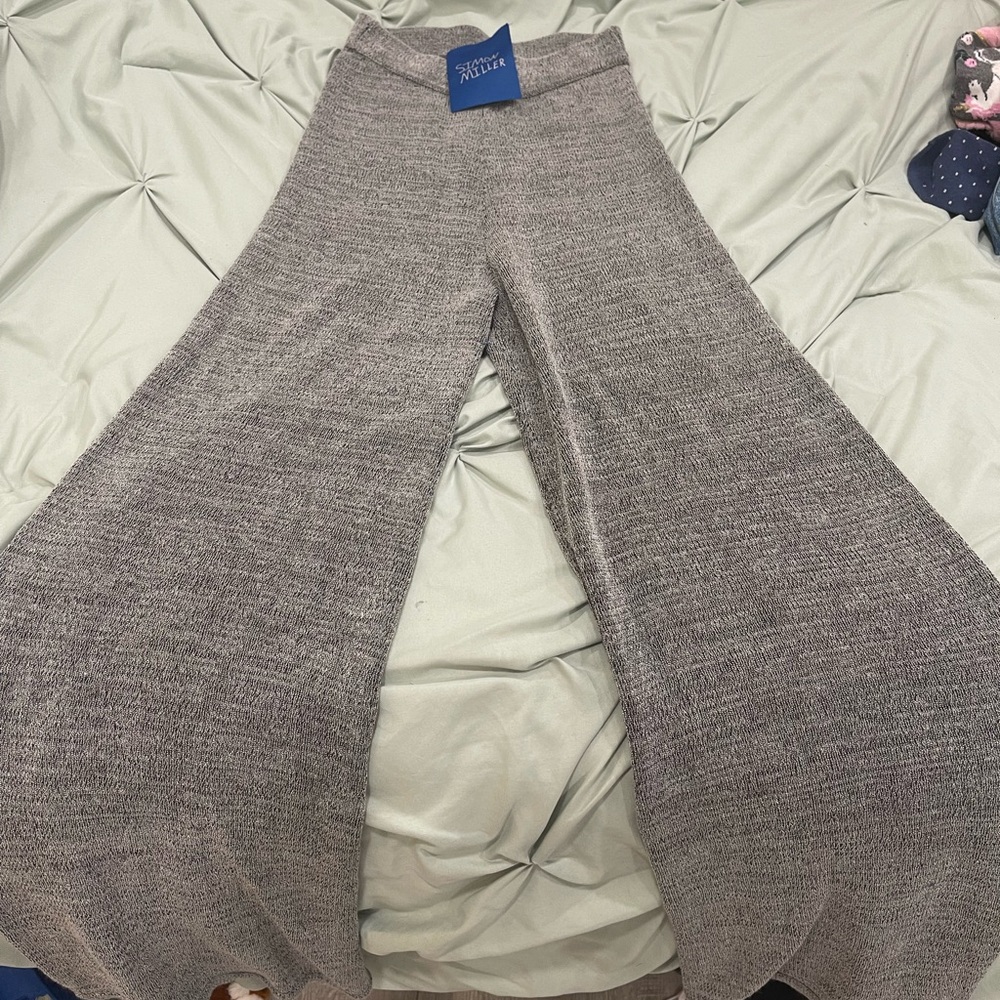 Simon Miller Gray Wide-Leg Pants